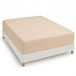 Degrees home Collection Hoeslaken, 135 x 190 x 33 cm, microvezel, polyester, geborsteld, beige