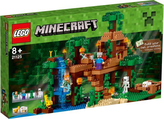 lego Minecraft de jungle boomhut 21125