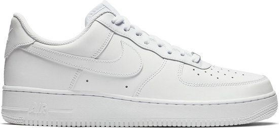 Nike Air Force 1 '07 Heren Sneakers - White/White - Maat 44