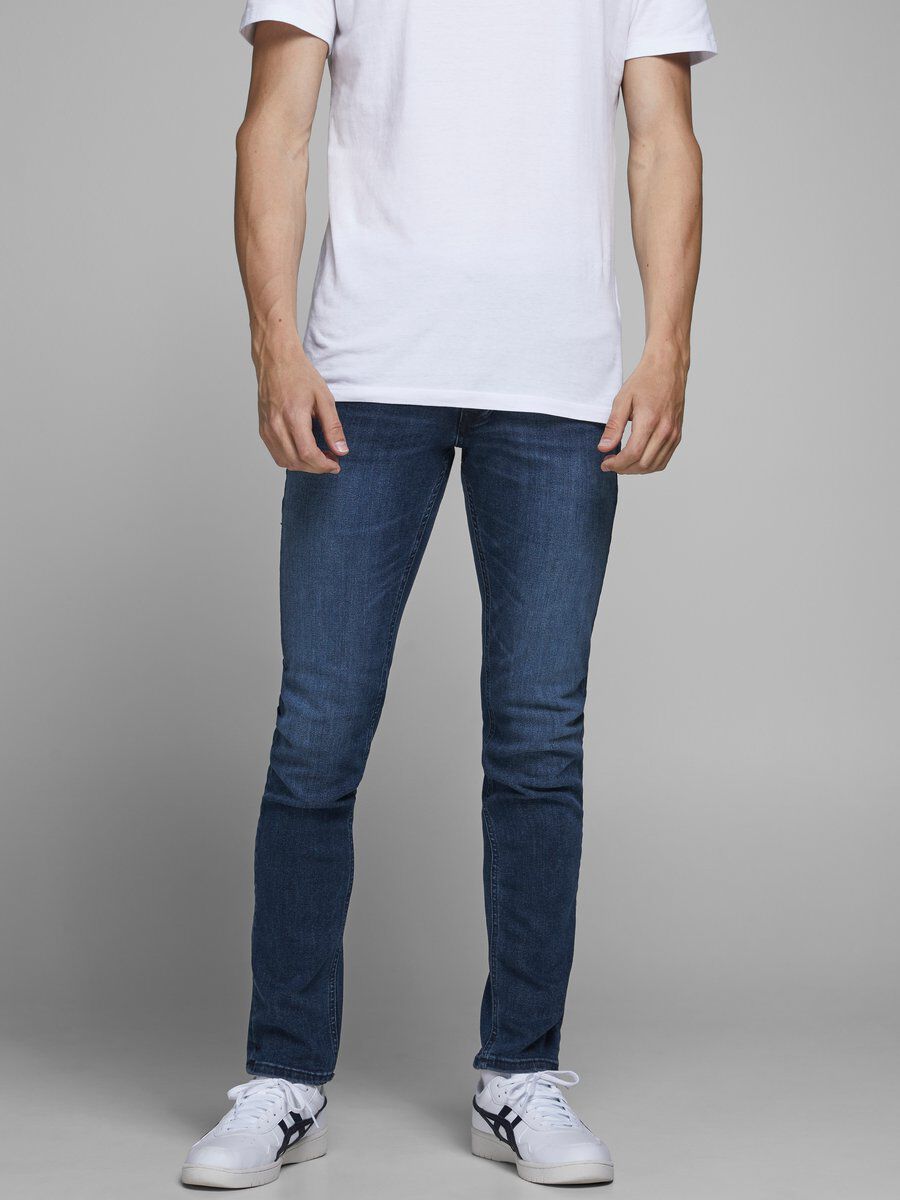 Jack & Jones JJIGLENN JJORIGINAL Slim Fit Jeans - Blue - Size 30
