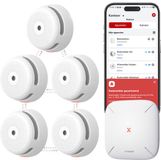 X-Sense Link+ Pro Slimme Rookmelder bundel - 5 XS01-M Rookmelders en SBS50 Base Station