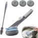 Ancuioyz Brosse de cuisine, brosse à tête en silicone, brosse à pot, brosse de nettoyage, brosse avec distributeur de savon