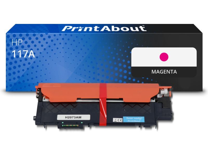 PrintAbout Toner 117A (W2073A) Magenta geschikt voor HP