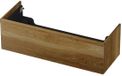 INK - Onderkast 1 Lade Push 2 Open - Massief Eiken Ash Grey - 120 cm Breed