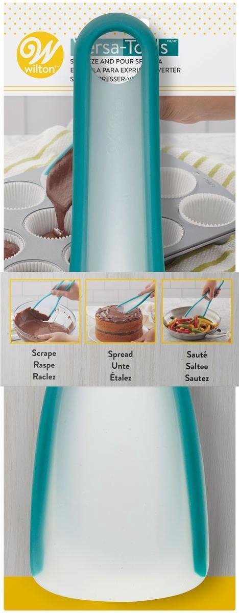 Wilton Versa-Tools Squeeze & Pour Spatula - Siliconen Spatel