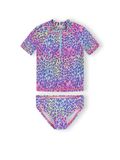 Minoti UV shirt meisjes luipaardprint - zwemshirt UPF 50+