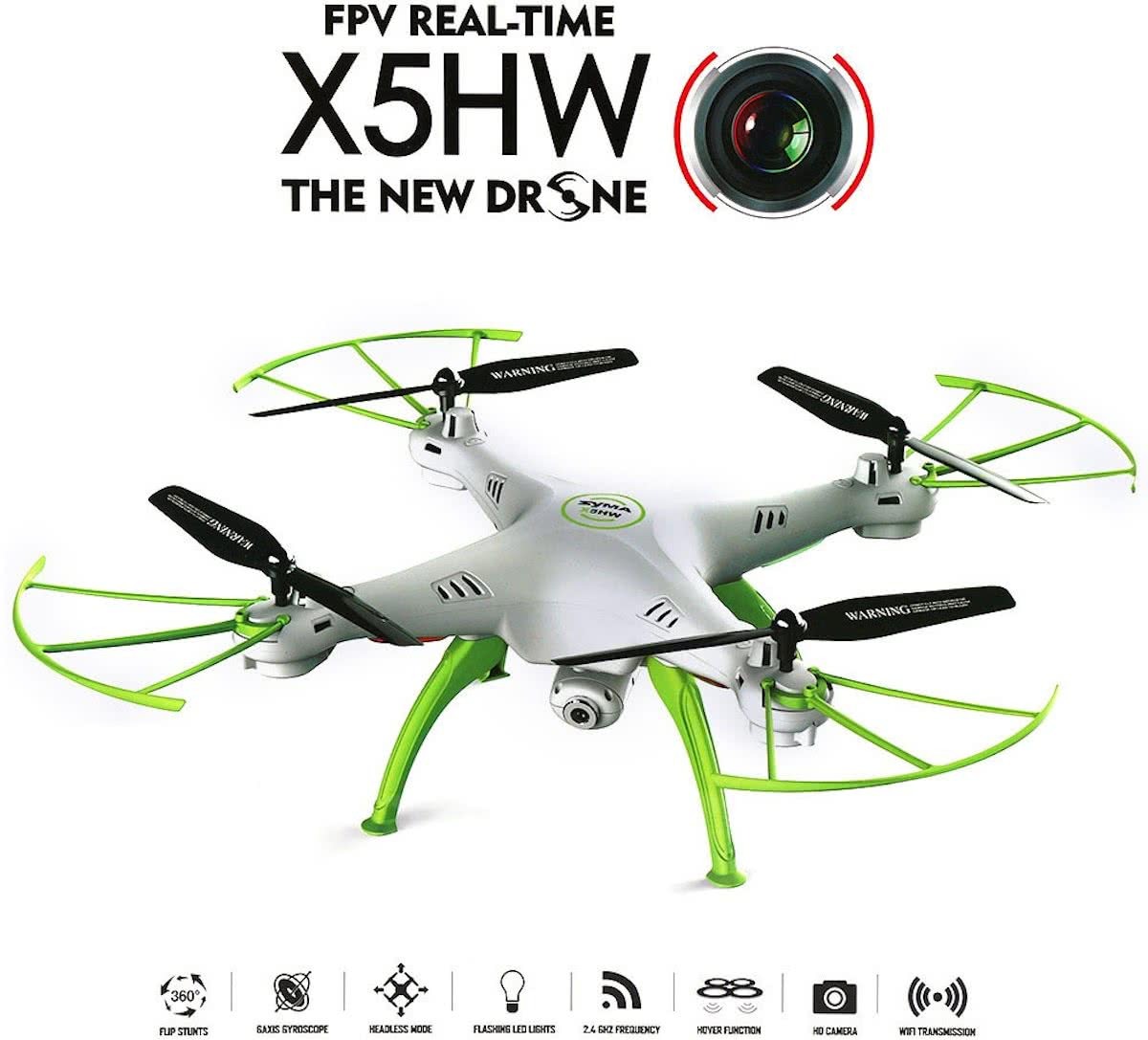 SYMA X5HW 2016 WiFi camera + Altitude modeWith Hover Function Wit