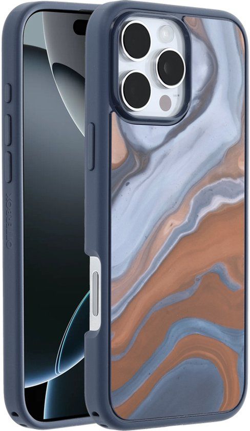 OtterBox Symmetry Series for MagSafe mobiele telefoon behuizingen 17,5 cm (6.9") Hoes Blauw