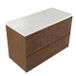 Saniclass Badkamermeubelset - 100x45x63cm - Mat Walnut Pure