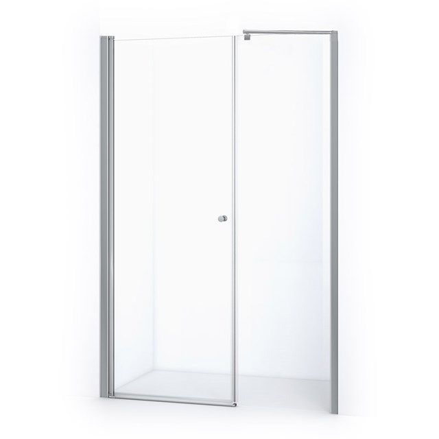 Maxaro Douchewand met Draaideur Zircon Comfort 135cm Chroom