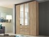 Armoire BINGO 4 portes 4 tiroirs sonoma