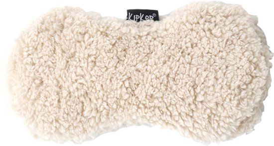 KipKep Woller Warmtekussen Teddy Sand