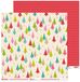 Anita y Su Mundo Collectie kerstpapier voor scrapbooking, papier, dennen, 30,5 x 30,5 cm