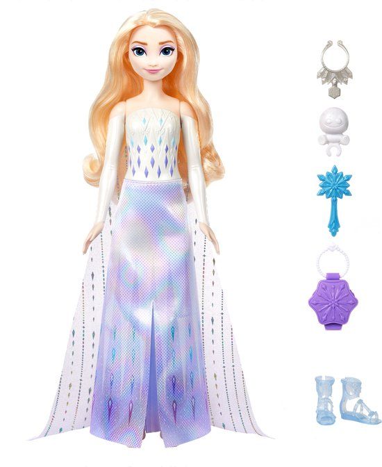 Disney Frozen Draaien en Ontdekken Elsa pop - Modepop - 3 jaar+