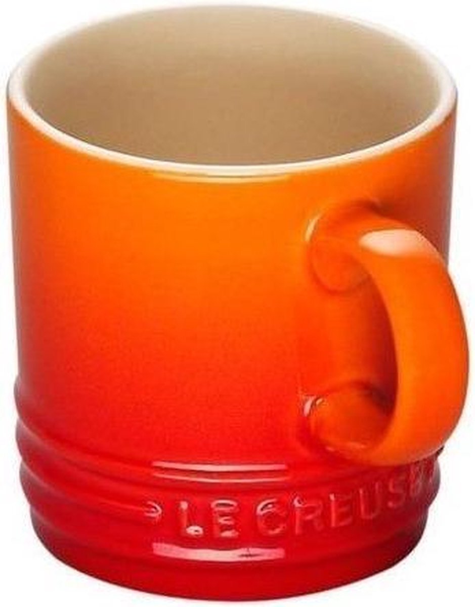 Le Creuset Espresso-kopje, 100 ml, aardewerk, ovenrood