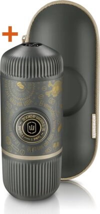Wacaco Nanopresso - Draagbare Espressomachine - Met Beschermhoes - Dark Souls Grey