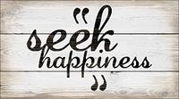 Pro-Art tt040s22 muurschildering modern design II Seek happiness, 27 x 15 cm