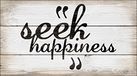 Pro-Art tt040s22 muurschildering modern design II Seek happiness, 27 x 15 cm