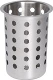 APS Bestekhouder 18/10 NC, Hoogte 130 mm, Ø 97 mm, Zilver, Inox