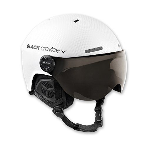 Black Crevice Gstaad Skihelm - Wit Carbon - S - BCR143921-WCB-0