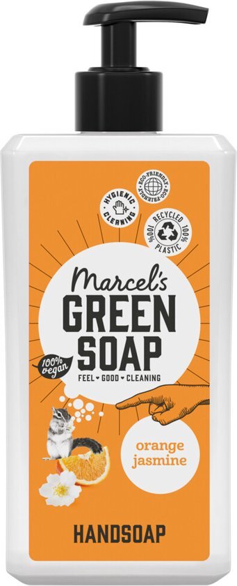 Marcels Green Soap Handzeep orange & jasmin (500ML)