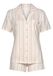 s.Oliver Ak-211-47 Pijama dames set, Gestreepte abrikoos