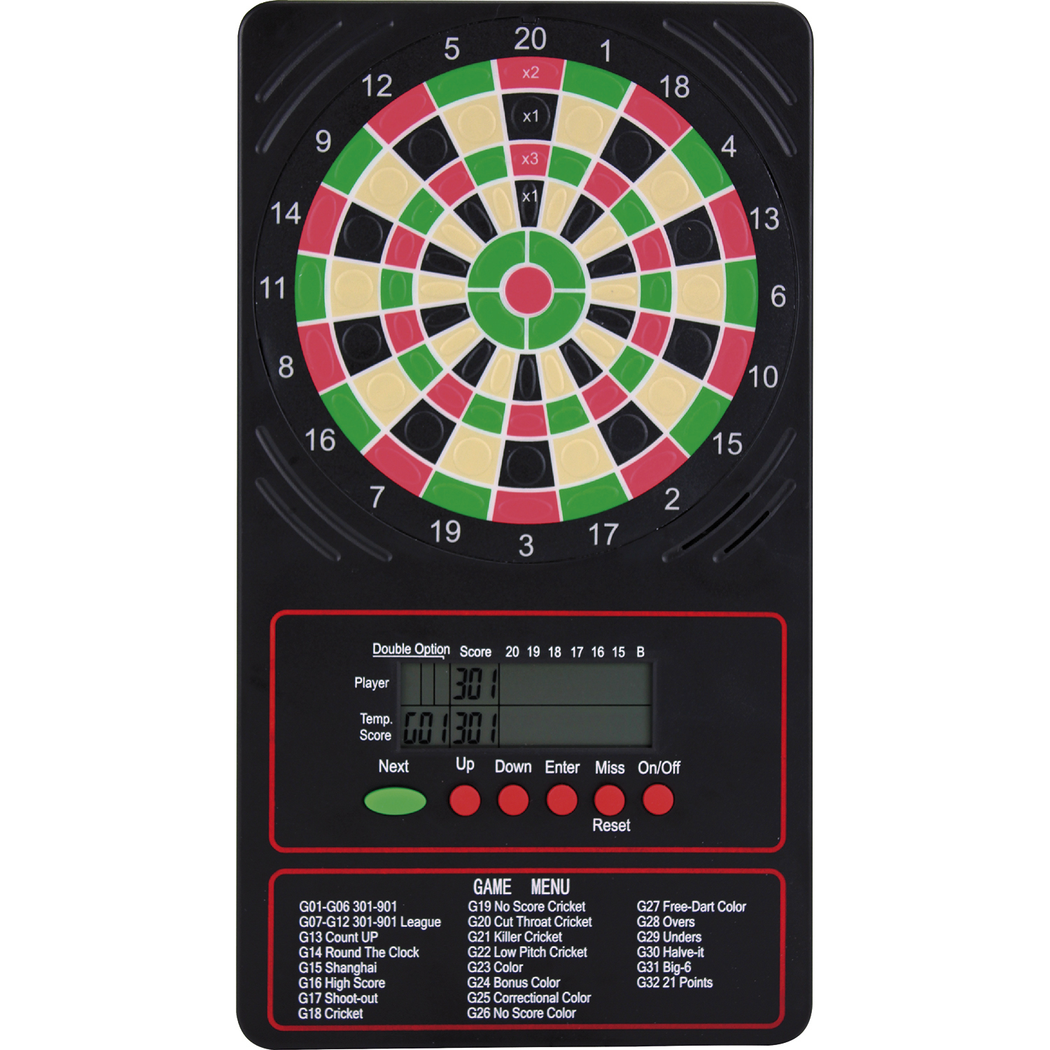 WINMAU dart scorebord Ton Machine Touchpad 2