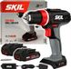 SKIL Perceuse-visseuse sans fil 2842AC Perceuse-visseuse avec 2 batteries + chargeur F0152842AC