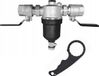 IBO, dispositif de filtration magnétique 5/4" i-004 - Noir - Pour installations de chauffage - Hautes performances de filtration - Durable