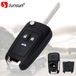 Junsun OPEL Autosleutel, afstandsbediening, behuizing met 3 knoppen, vervanging voor OPEL Corsa, Combo, Omega
