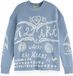 Scotch & Soda Pull Femme Coton/Polyamide/Laine Bleu Taille M