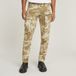 G-Star Rovic Zip 3D Regular Tapered Jeans Heren Katoen Dk Brick Gd Glitch Beach Camo
