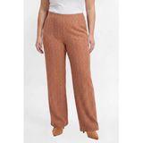 YOEK broek Plus Size - donkerbruin