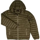 Spalding - FoTL Gewatteerde Jas Unisex Groen Bruin Multikleurig Nylon XXXL
