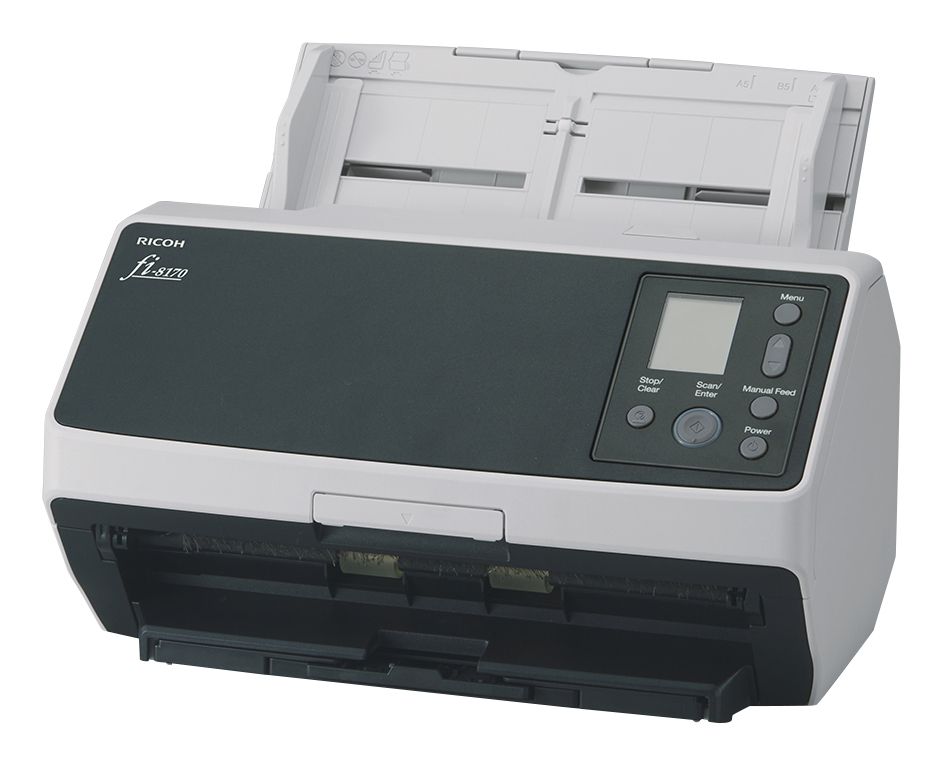 Ricoh Fujitsu fi-8170 ADF Scanner - 600 x 600 DPI - A4 - Black/Grey