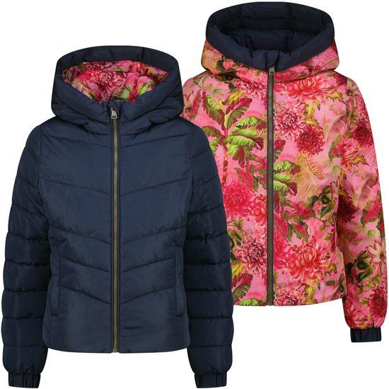 Vingino Telma Meisjes Jas - Dark Blue