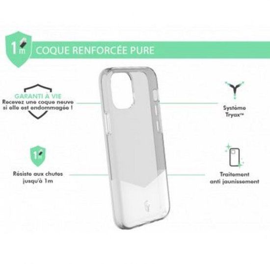 FORCE CASE PURE Versterkt Hoesje voor iPhone 12 Mini - Transparant