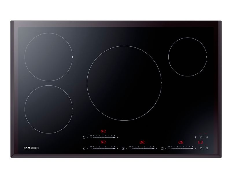 Samsung NZ84F7NB6AB - 80cm Induction Cooktop - Black
