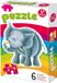 Kukuryku Puzzle 6 zwierzątek 18 - Puzzel met 6 dieren 18