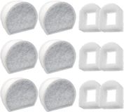Merkloos / Sans marque Holland Connections 12-pack pet water fountain filter replacement pack