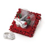 Mopec NAB47.3 Set van 4 Bite Coasters, 2 Wijnen en M.Christmas Card, Vilt, Multi-Colour, One Size