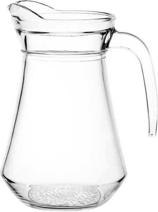 Olympia Glazen Kan 1ltr GF923 - Transparant - 1 liter - Glas