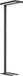 LEDmaxx Lara Up&Down LED lampadaire noir 80W dimmable UGR<17 | Blanc froid