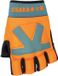 Osaka Armadillo Hockeyhandschoen (Linkerhand) - Oranje/Lichtblauw/Zwart - Maat M