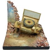 Vallejo Modelbouwpakket Militaire voertuigen - SC008 Kubelwagen Base (Front) Plastic - 1:35 - Modelbouw