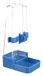 Trixie Voedsel- En Waterdispenser, 200 ml, Wit / Rood / Blauw