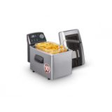 Fritel Turbo SF 4170 - Deep Fryer - 3L - 2300W - Black/Silver