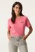 GARCIA T-shirt pour femme Rose Manches courtes