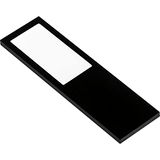 L&S Lucky-5 Touch LED-onderbouwlamp, set van 3, met knop, 4000 K, neutraal wit, led-verlichting, keuken, 12 V, aluminium, zwart