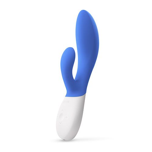 LELO INA Wave 2 Ambidextrous Clitoral & Vaginal Stimulator - California Sky